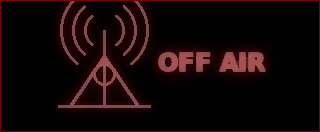 Neon sign, switched off