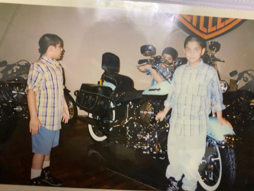 A visit to the Harley-Davidson store in Dhahran.