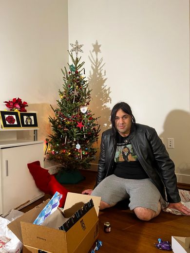 Christmas with people I love.