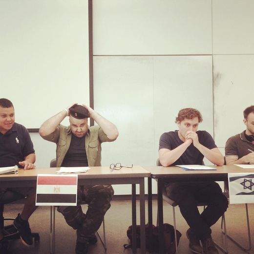 Debate in class.