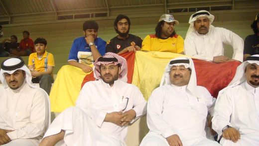 QAD attending a game.