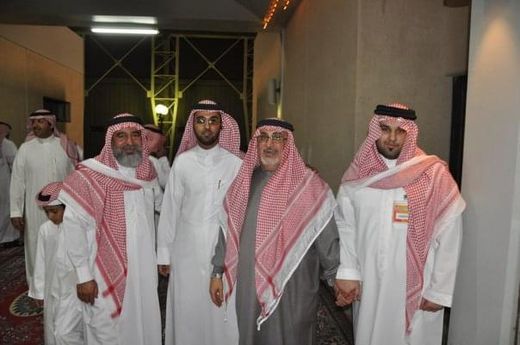 With Ahmed al-Zamil at the club.