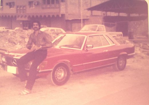 My father Salah in Khobar, 1980s