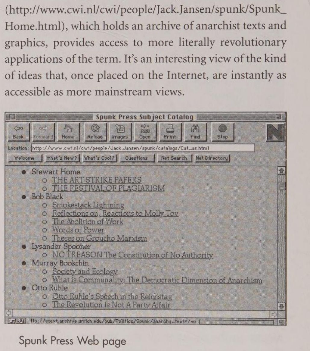 Screenshot of Spunk Press — US catalogue