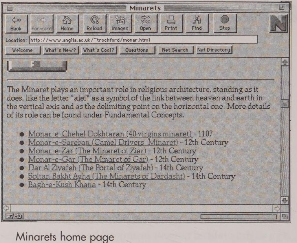 Screenshot of Minarets of Isfahan