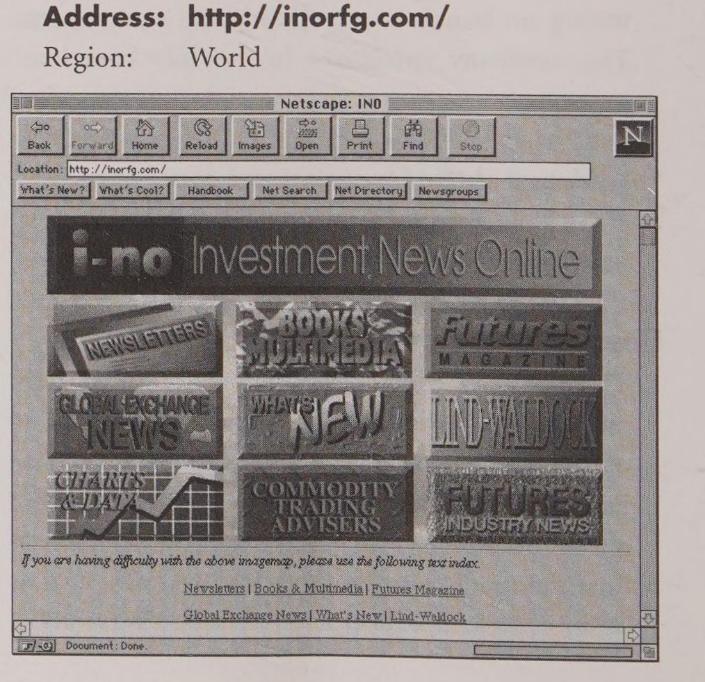 Screenshot of Investment News Online