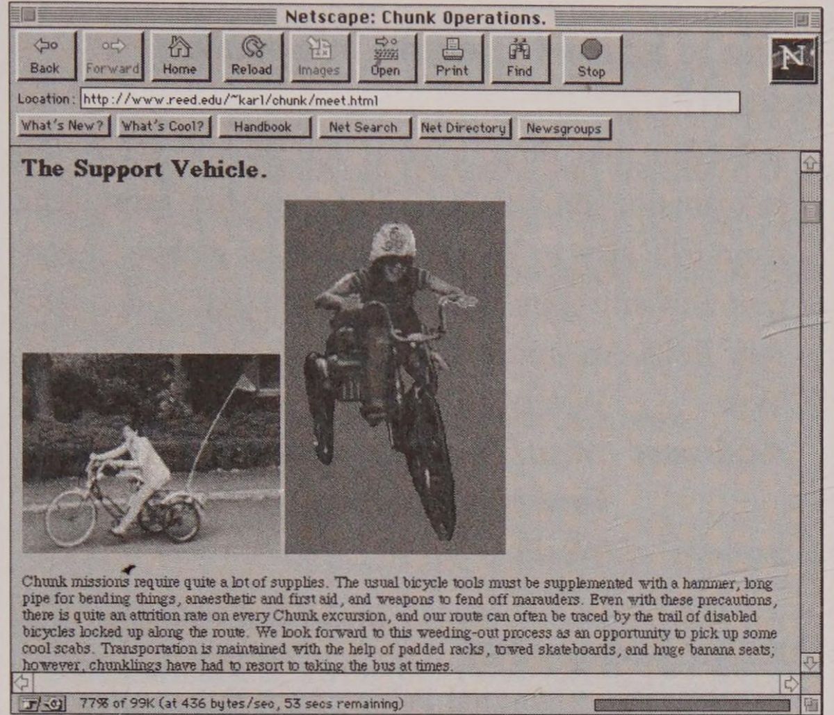 Screenshot of Chunk Operations