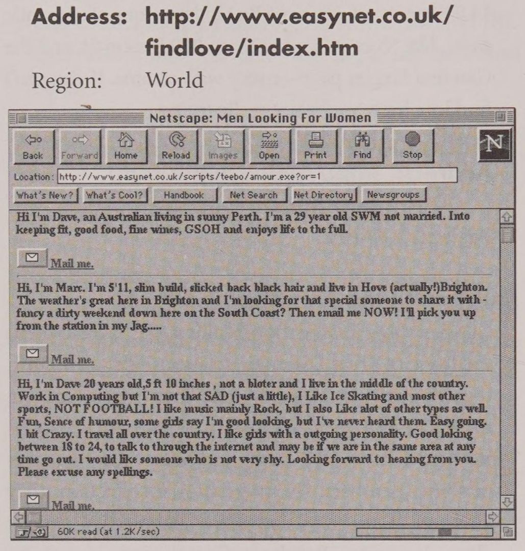 Screenshot of Men Looking For Women
