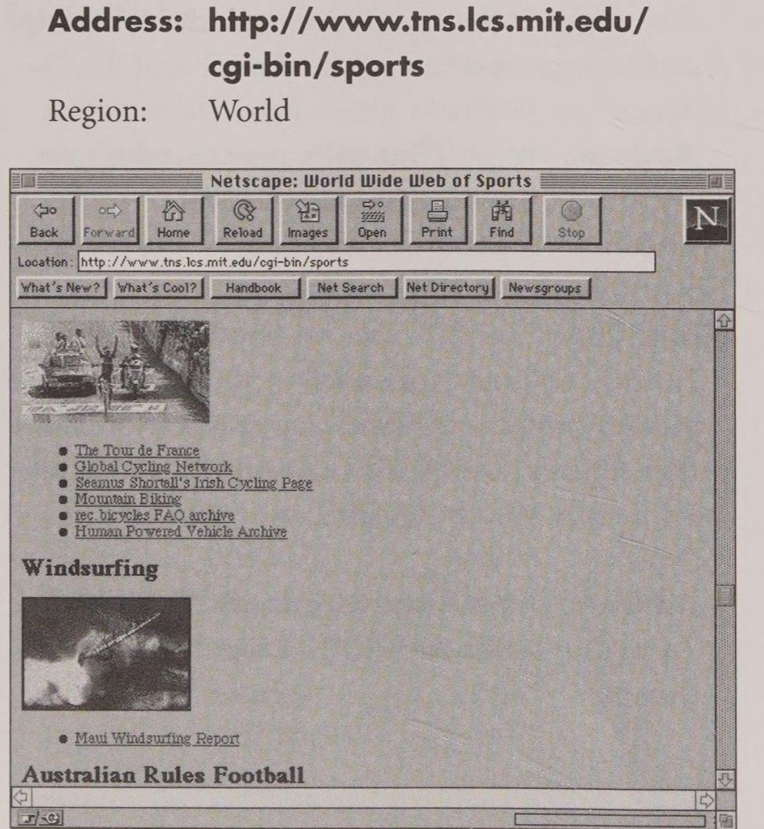 Screenshot of Australian Rules Football scores